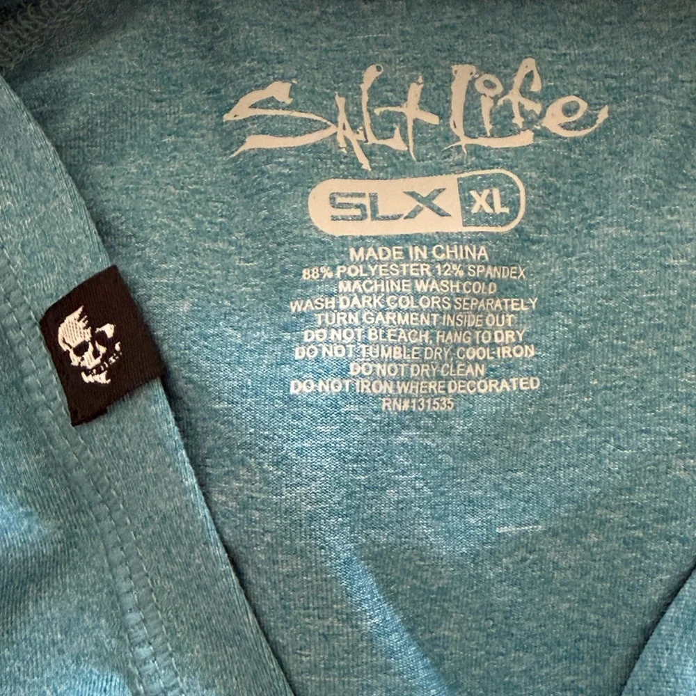 Salt Life Live Salty SLX Hoodie Size XL - Picture 3 of 4